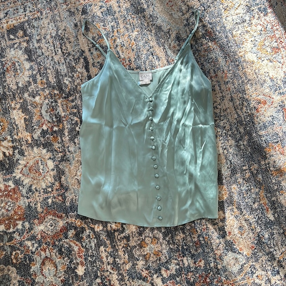 Silk cami tank